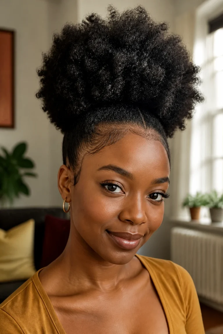 25 Natural Hair Styles for Type 4C Hair
