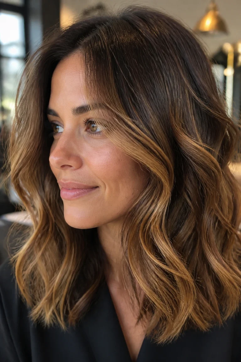 25 Balayage Hair Ideas for Wavy Hair