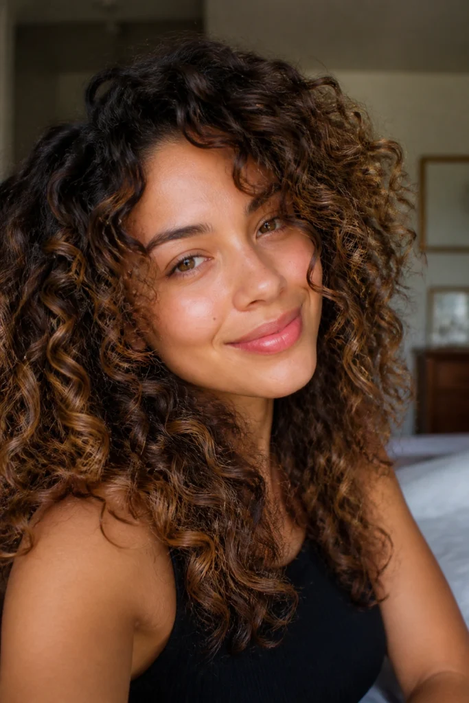 15 Hair Highlights Ideas for Curly Hair