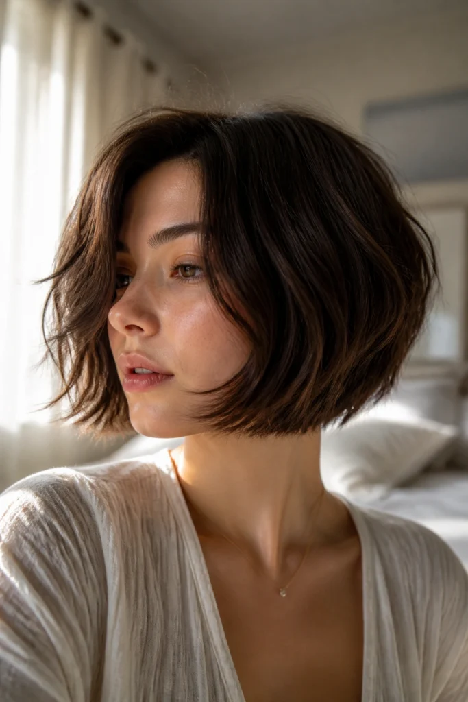 15 Short Messy Bobs for Thick Hair