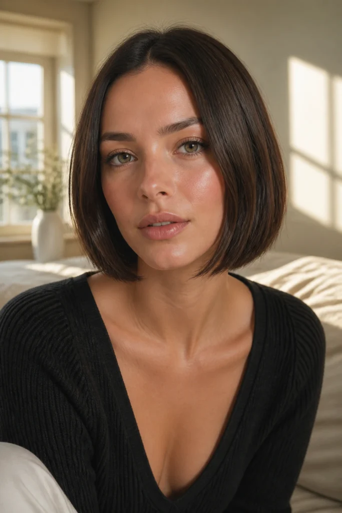 15 Cheek Length Bob Haircut Ideas