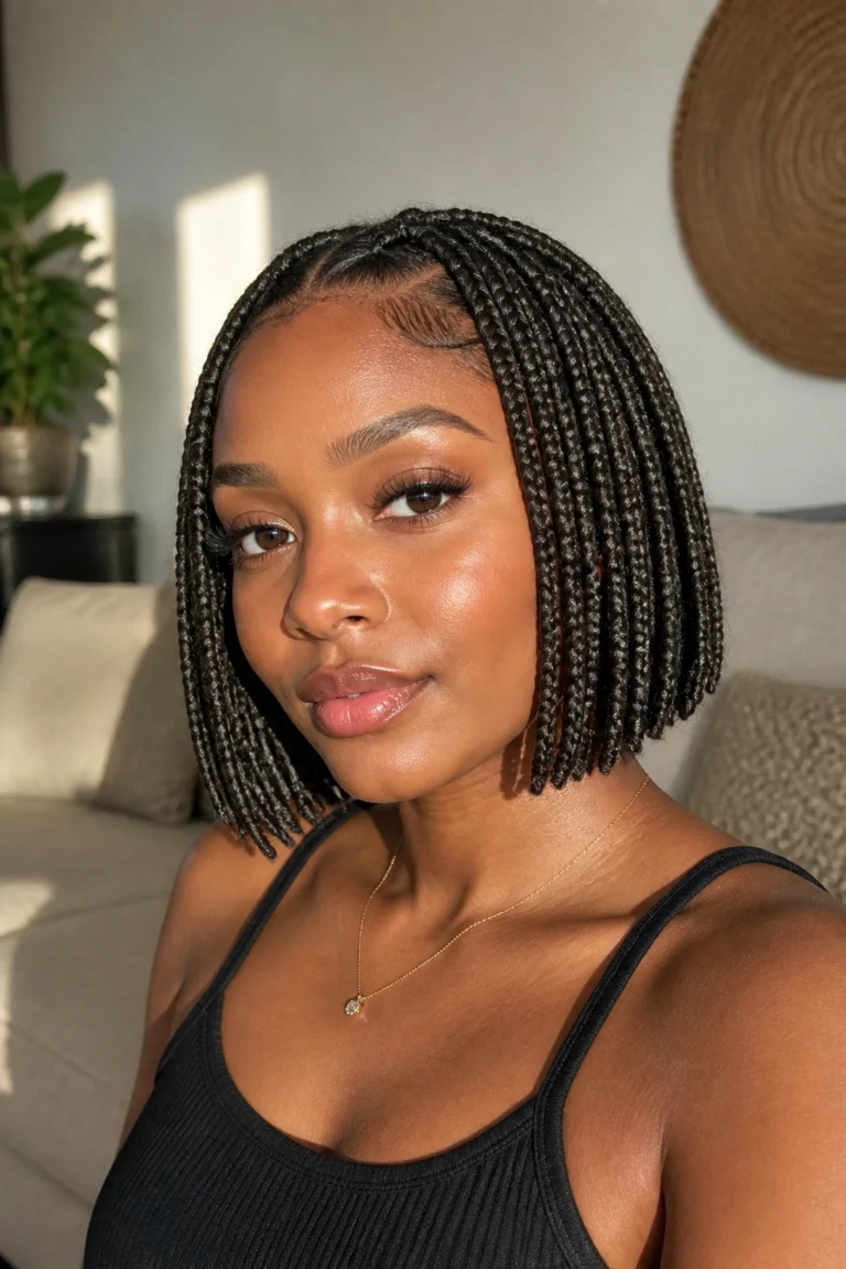 20 Bob Braid Hairstyles for Black Women