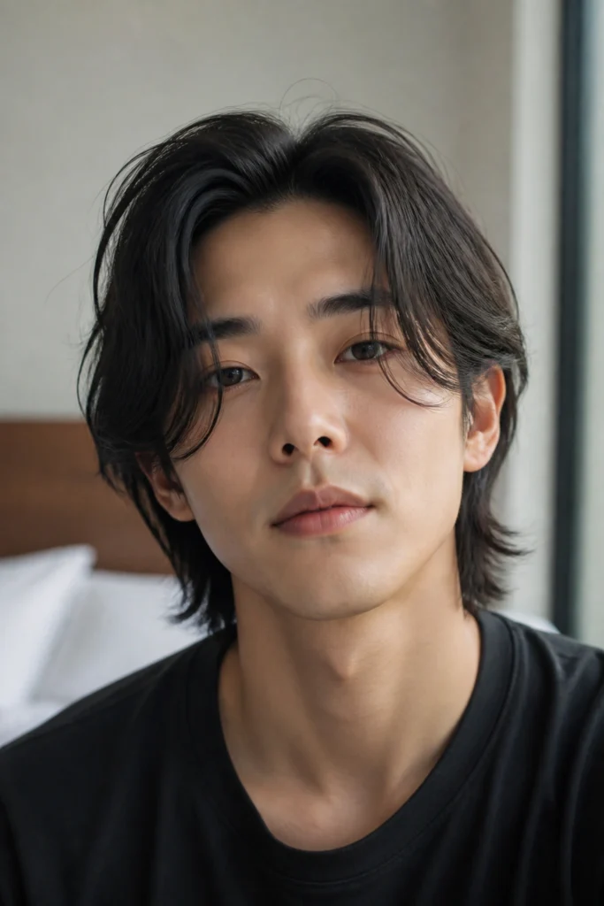 18 Asian Hairstyles for Men With Medium Long Hair
