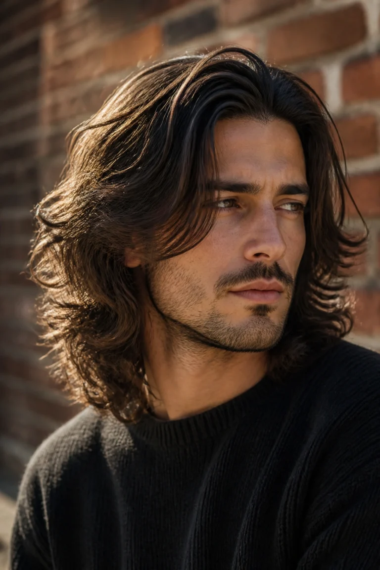 17 Long Wavy Hairstyles for Men