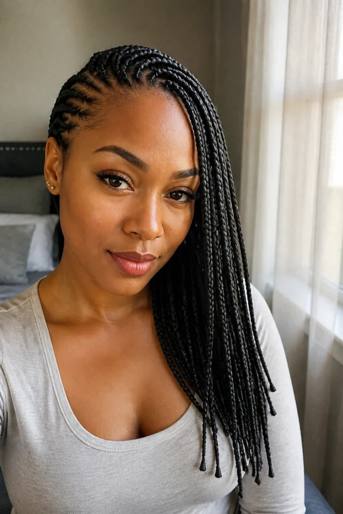 15 Lemonade Braid Styles for Black Women