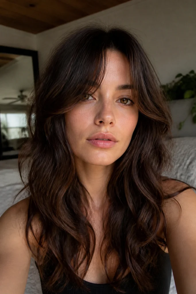 15 Long Shag Haircuts for Type 2B Wavy Hair