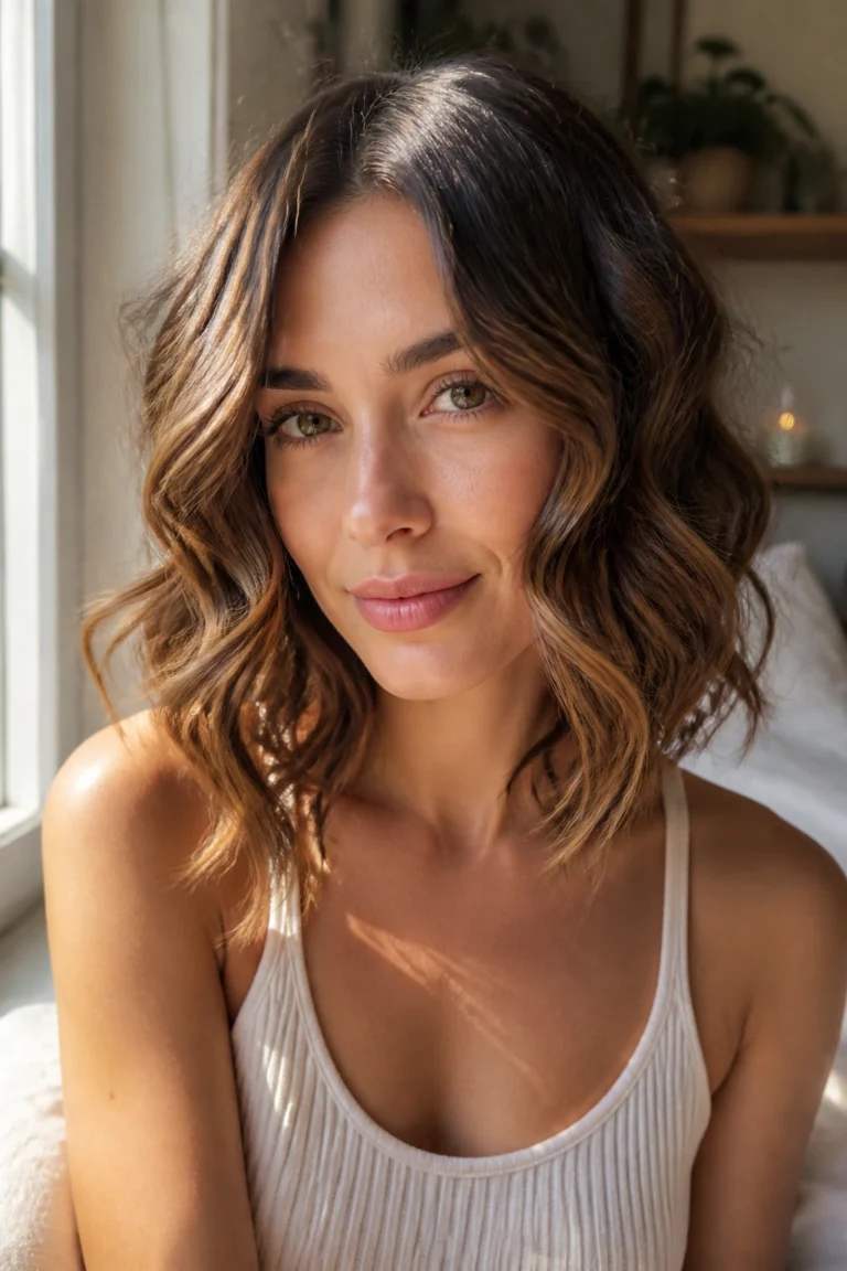 15 Medium Curl Styles for Shoulder Hair