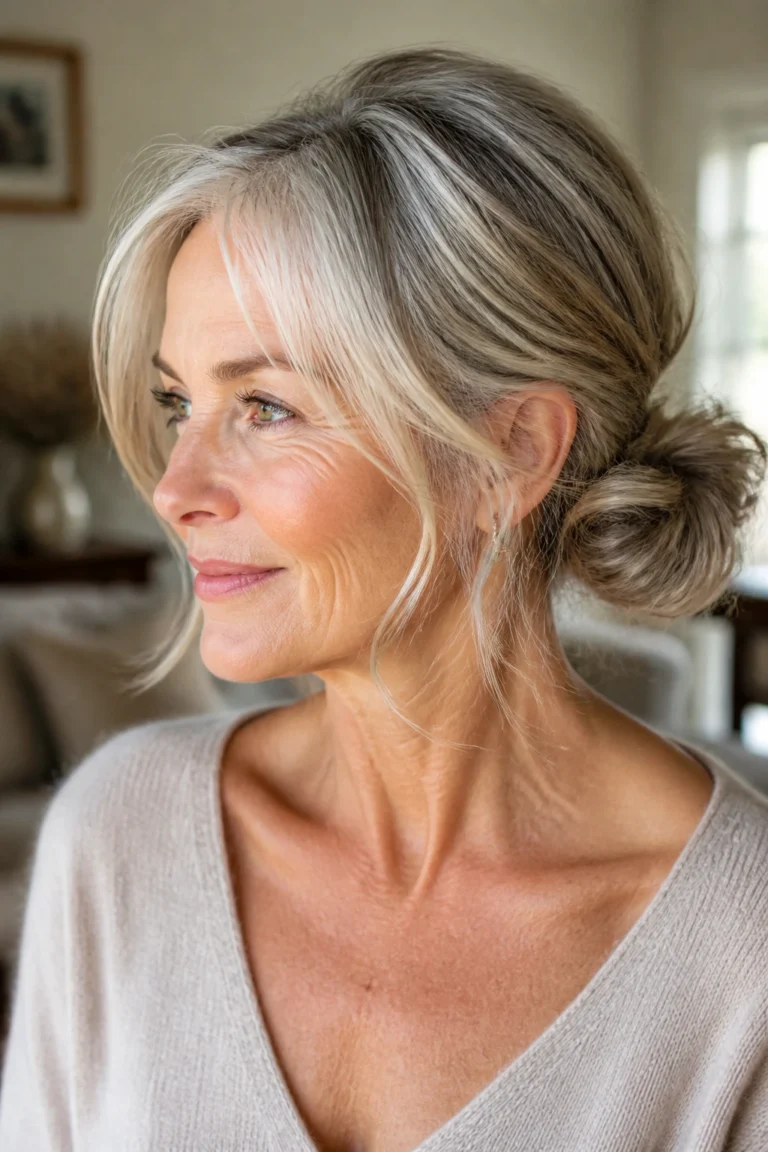30 Long Hairstyles for Women Over 60
