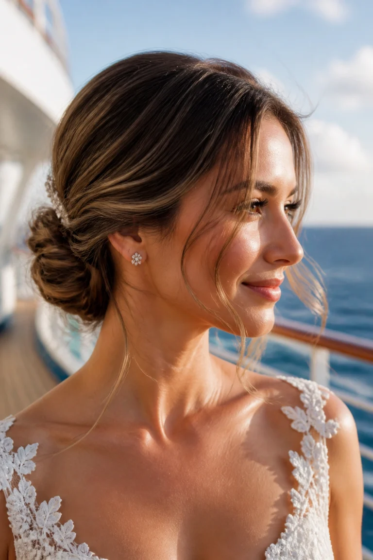 15 Cruise Wedding Hairstyles for Brides