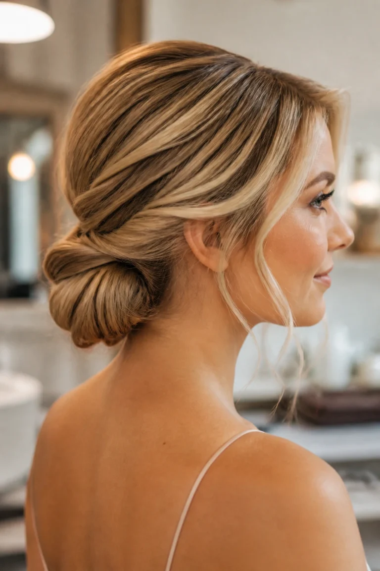 15 Twisted Updo Styles for Weddings