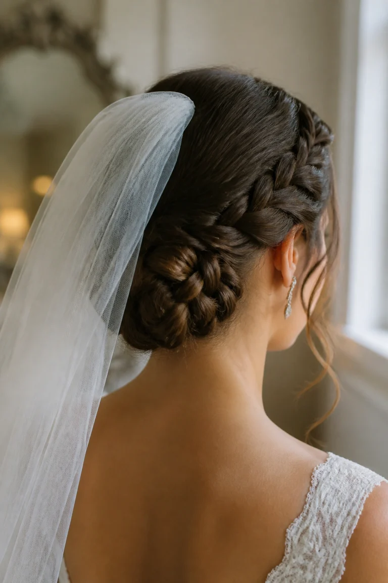 20 Braided Updo Hairstyles for Weddings
