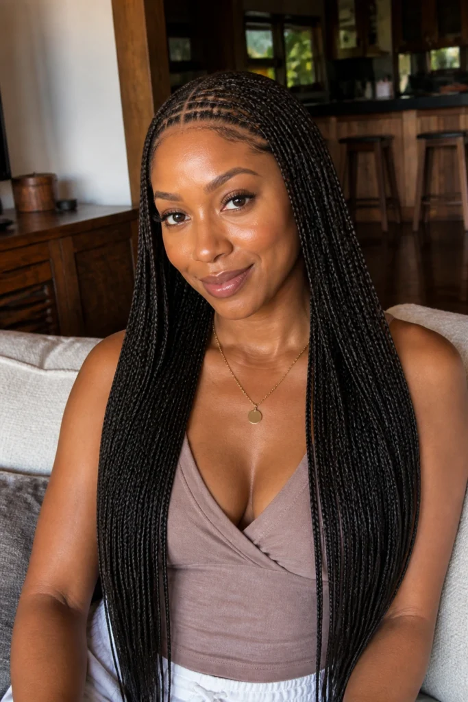 20 Micro Braid Hairstyles for Black Women