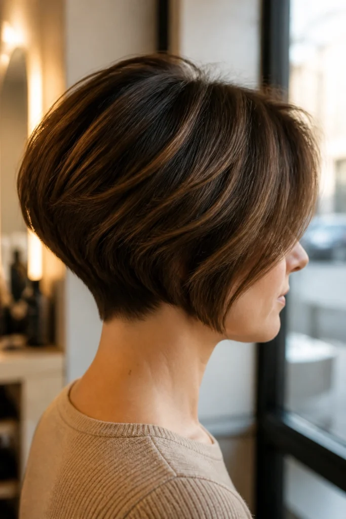 20 Stacked Layered Bob Ideas for Volume
