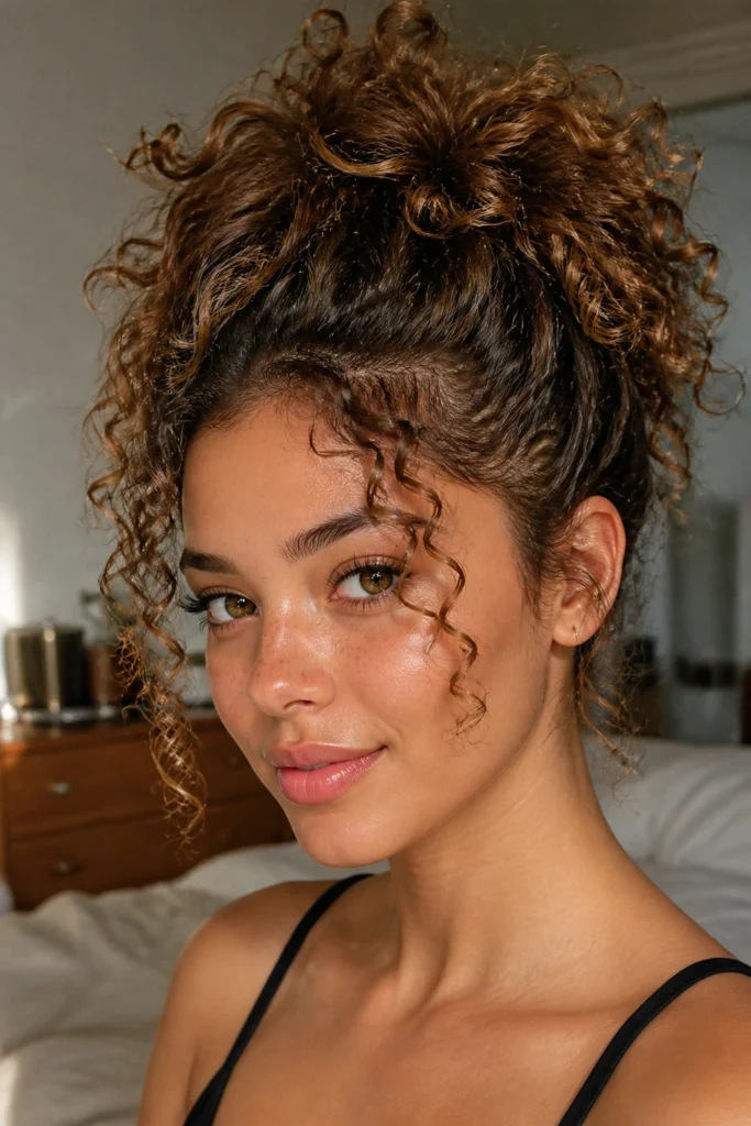 25 Bouncy Curl Hairstyles for Daily Wear