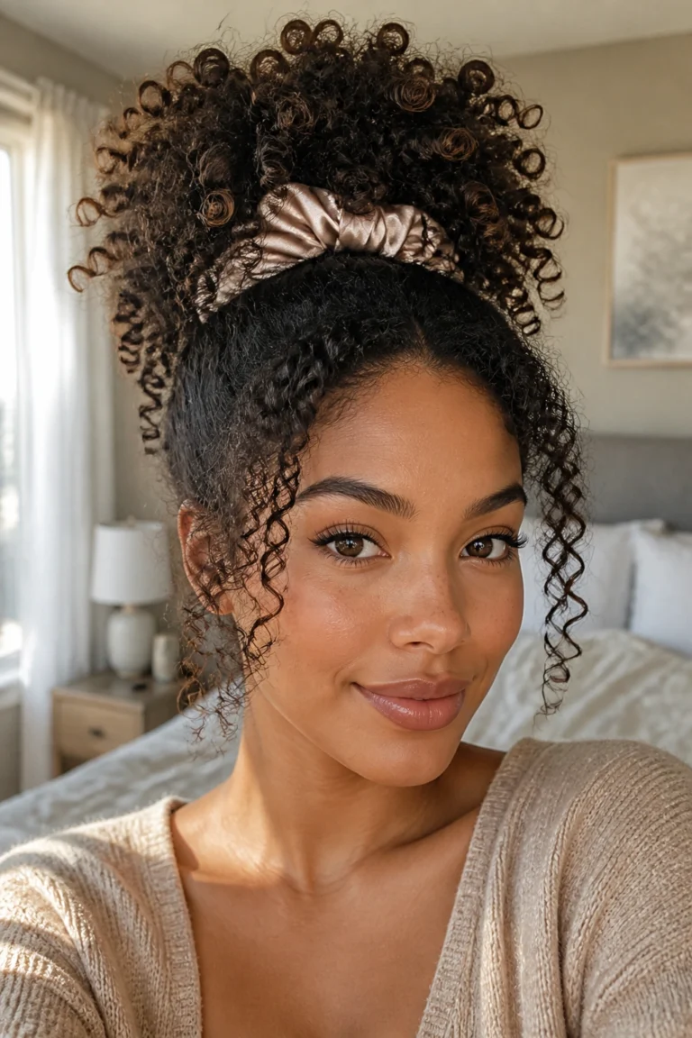 20 Curly Updo Hairstyles for Volume