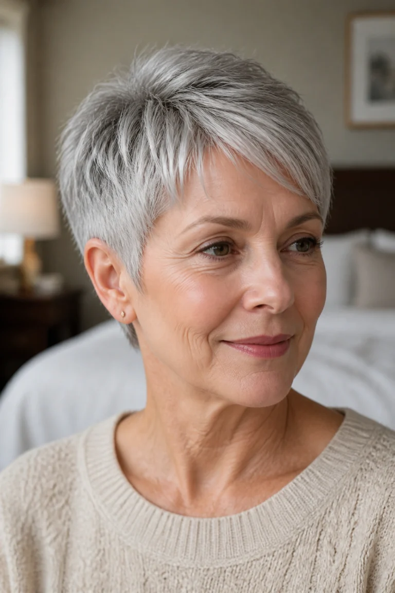 25 Hairstyles for Older Women Over 60