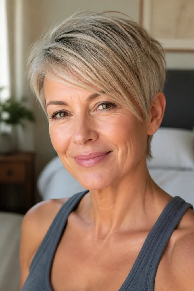 15 Short Hairstyles for Active Women Over 40