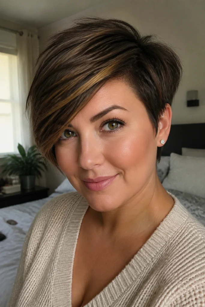 30 Pixie Haircuts for Round Faces