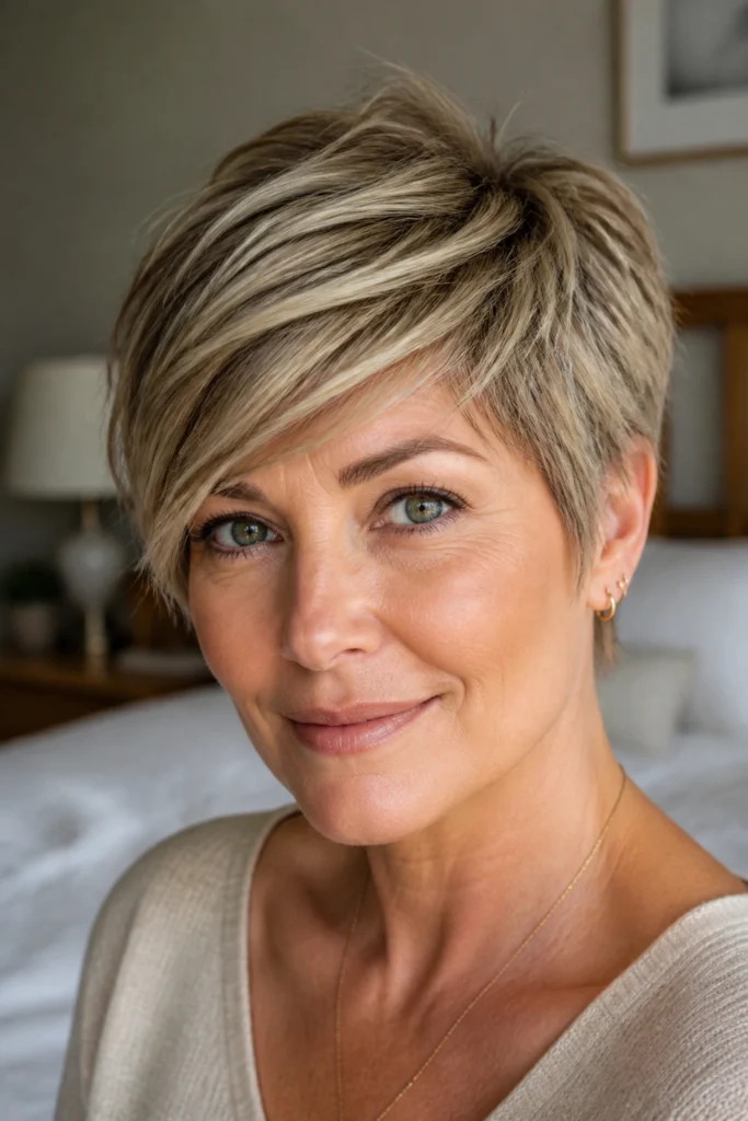 20 Pixie Cuts for Round Faces Over 40