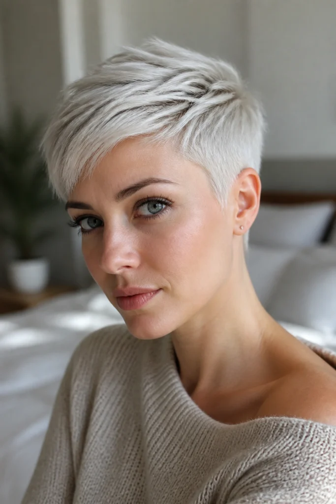 40 Platinum Blonde Hair Ideas for Short Hair