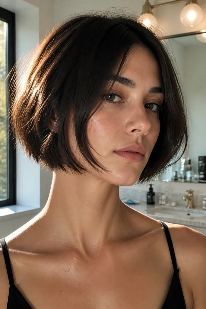 15 Sliced Bob Haircuts From the Mid 2020s