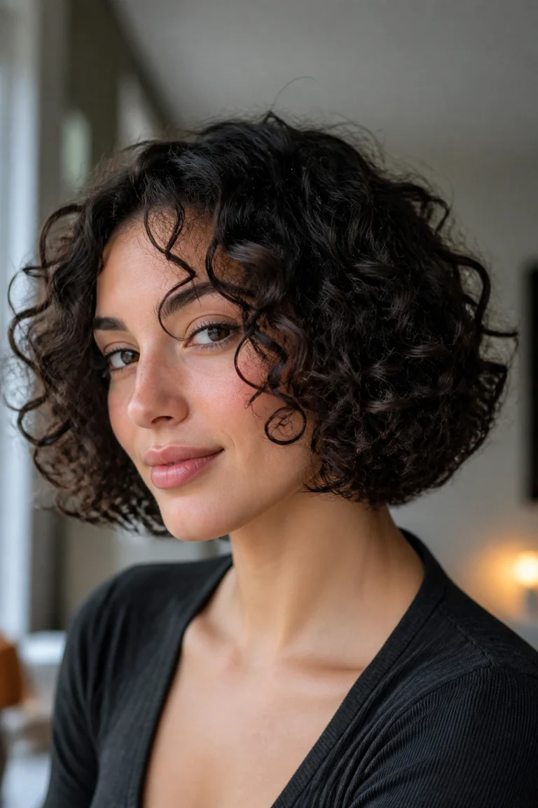 18 Short Curly Haircuts for 3a Hair