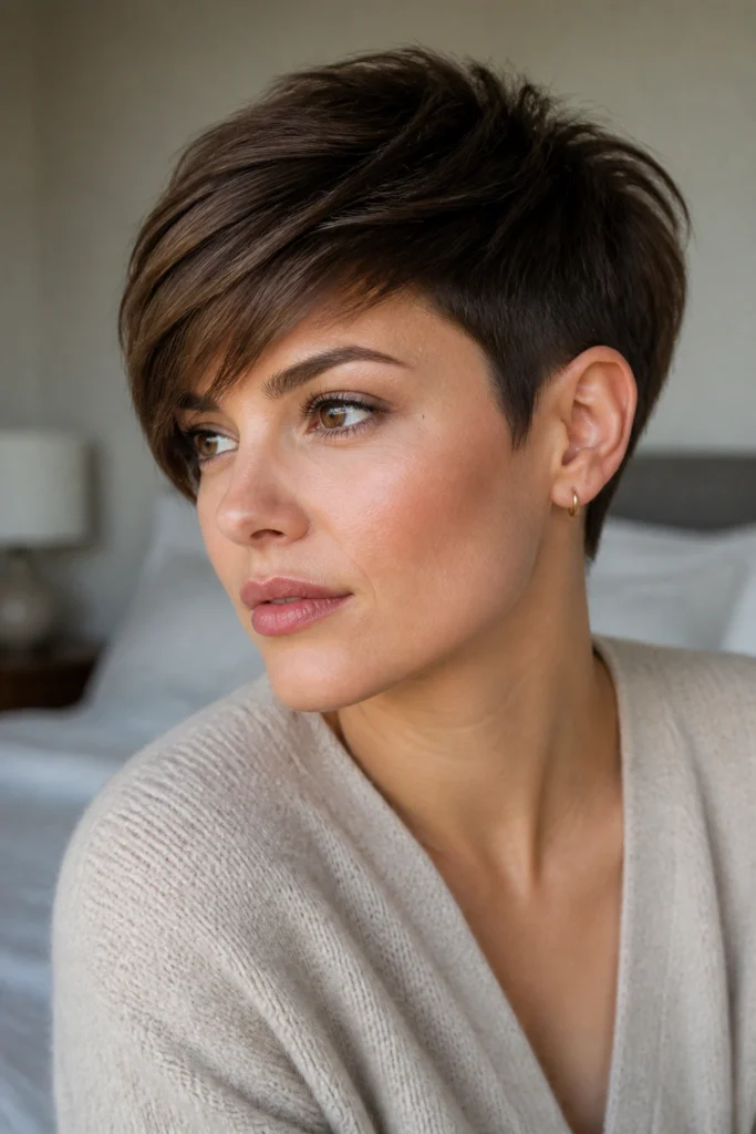 18 Femme Short Hairstyles for Soft Edge