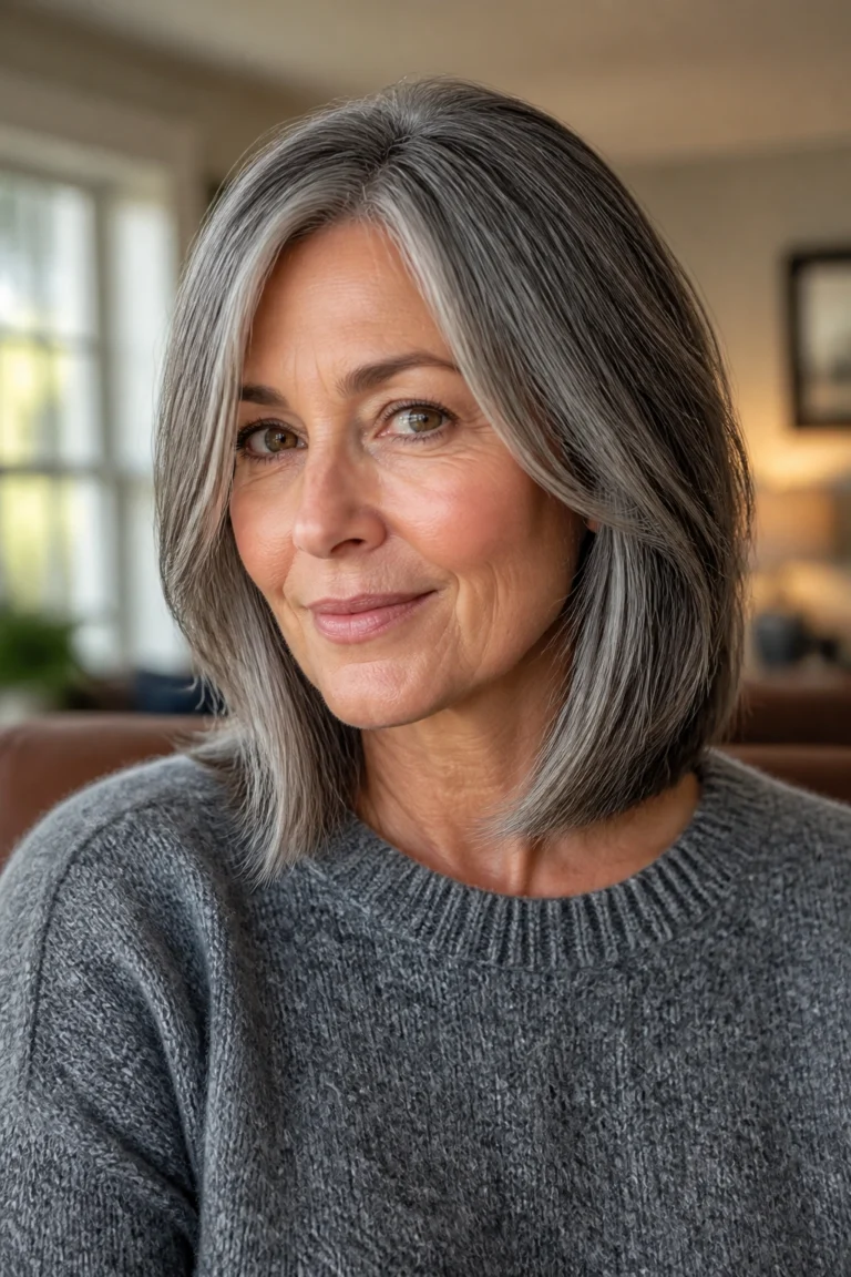 25 Salt and Pepper Hairstyles With Highlights