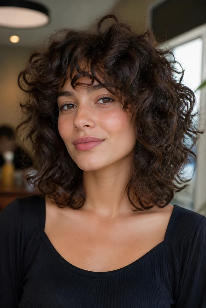 17 Curly Shag Haircuts for Thick Curly Hair