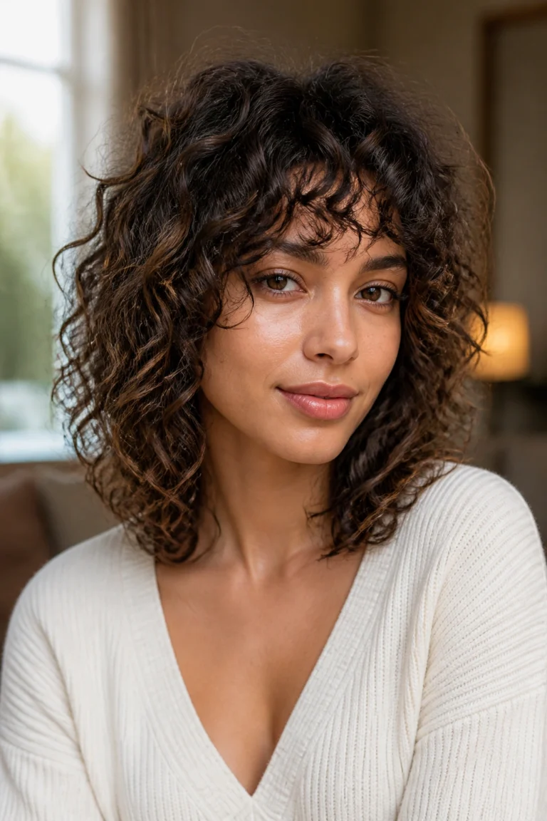 22 Medium Hairstyles for Naturally Curly Hair