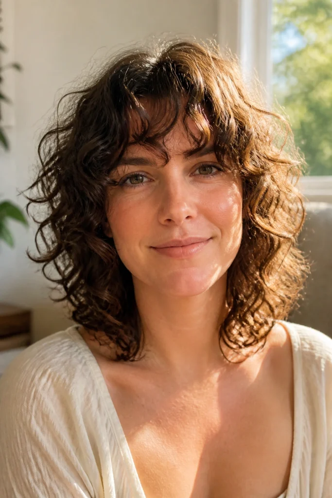 18 Shag Hairstyles for Curly Hair