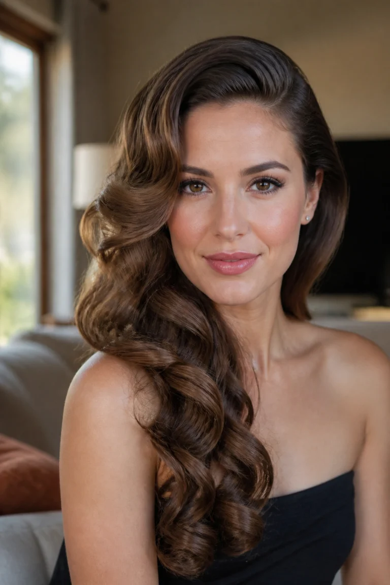 18 Big Curl Hairstyles for Long Hair