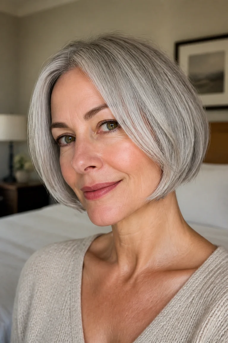 30 Grey Hair Ideas for Women in Their 40s