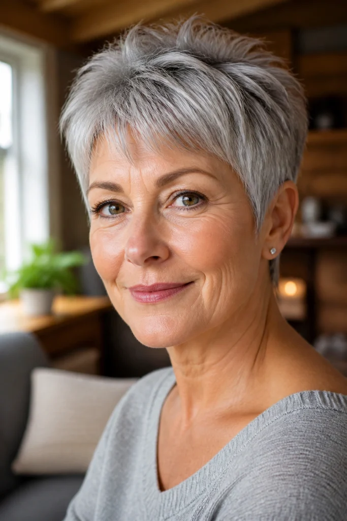 28 Grey Hair Ideas for Women Over 50