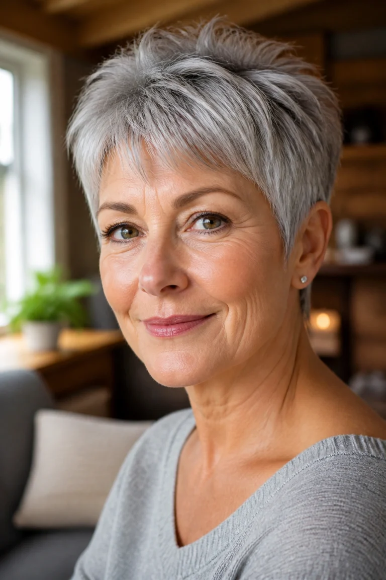 28 Grey Hair Ideas for Women Over 50