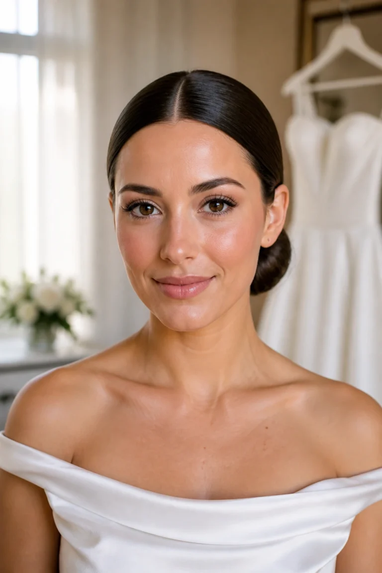 28 Wedding Hairstyles for Straight Hair