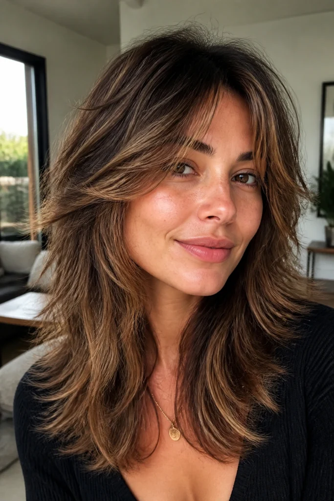 15 Wolf Haircuts With Highlights for Women