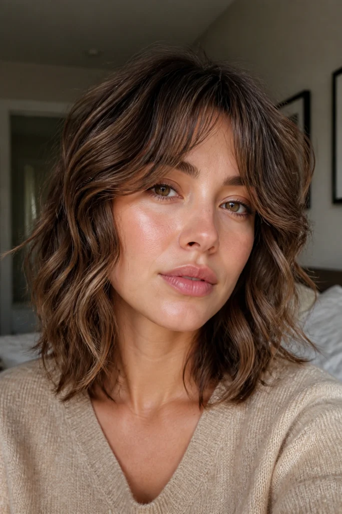 40 Shag Haircuts for Wavy Hair