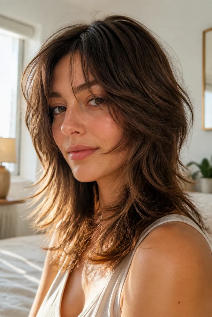 22 Shaggy Wolf Cuts for Medium Hair