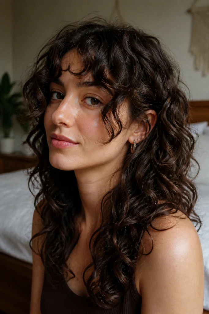 22 Long Curly Shag Haircuts for Women
