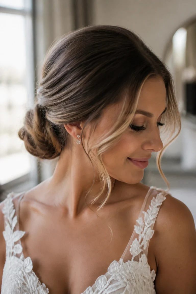 22 Romantic Updo Hairstyles for Brides
