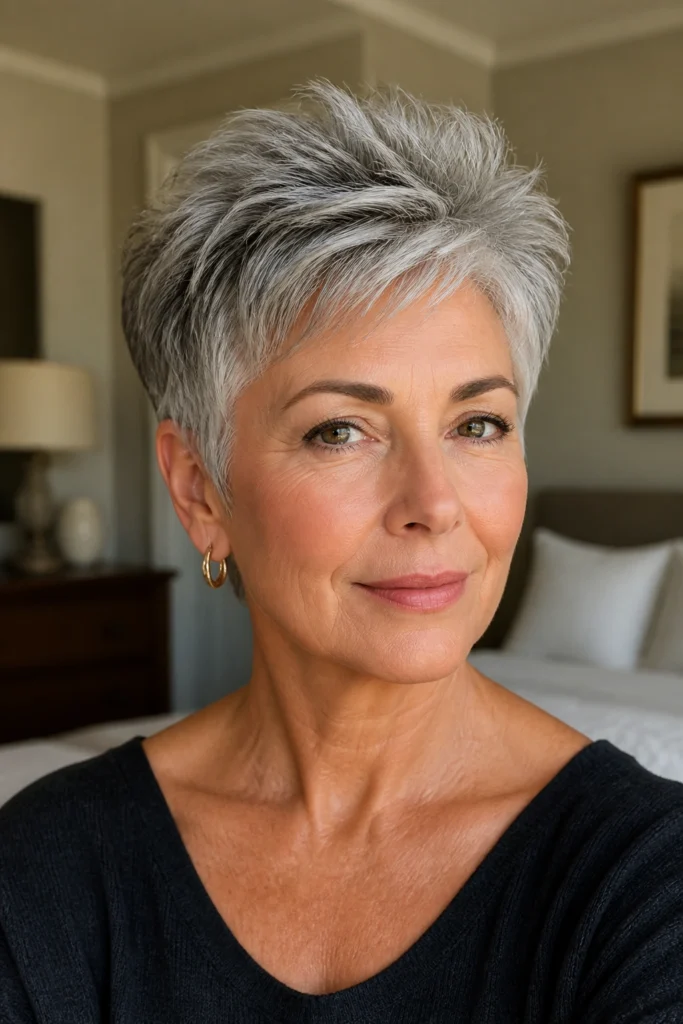 20 Wash and Go Hairstyles for Women Over 50