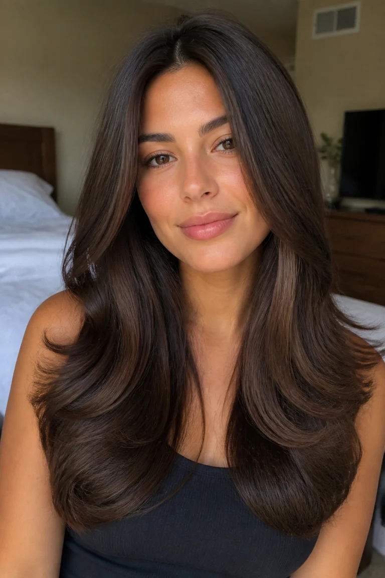 20 Down Hairstyles for Long Thick Hair
