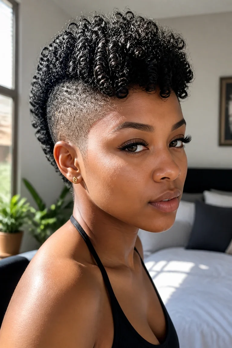 15 Short Mohawk Styles for Black Women