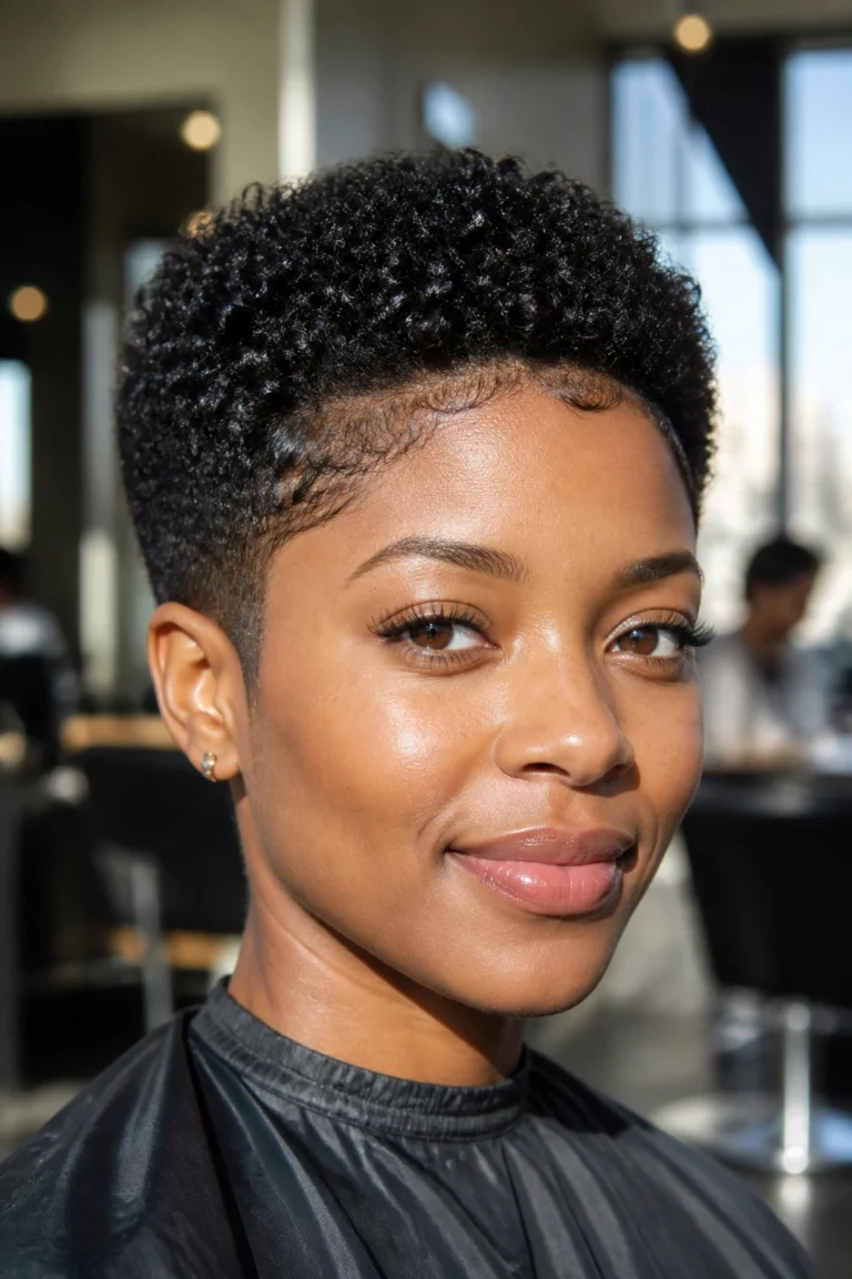 25 Short Coily Haircuts for Black Women
