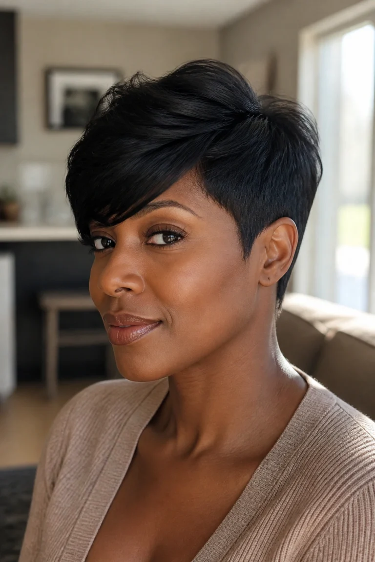 22 Short Relaxed Hairstyles for Black Women