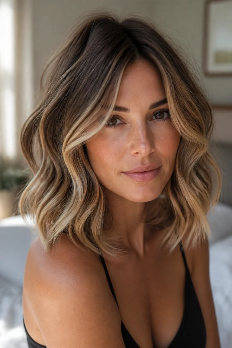 15 Textured Wavy Hairstyles for Medium Hair