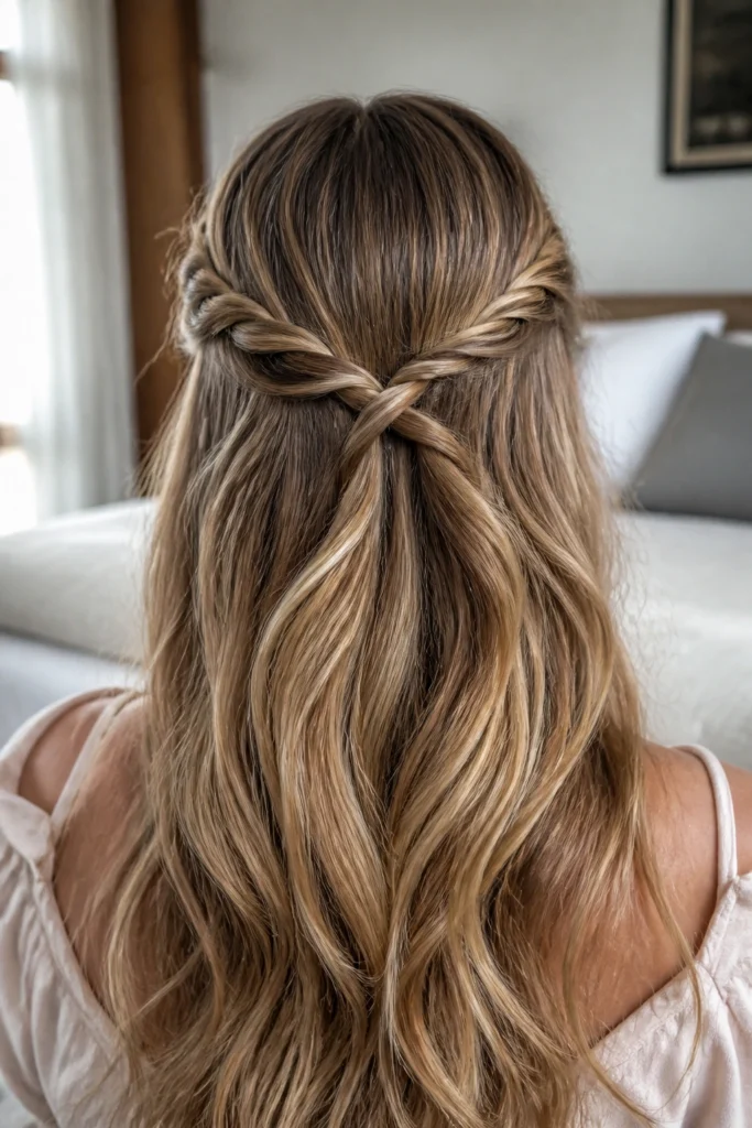 25 Half Up Half Down Hairstyles for Long Hair