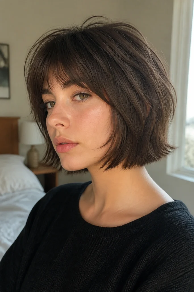 20 Wolf Cut Bob Haircuts for an Edgy Look