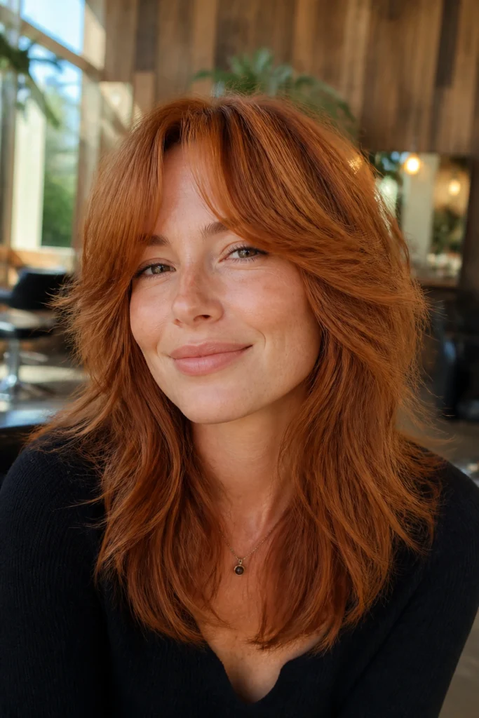 15 Ginger Wolf Cut Hairstyles for Women